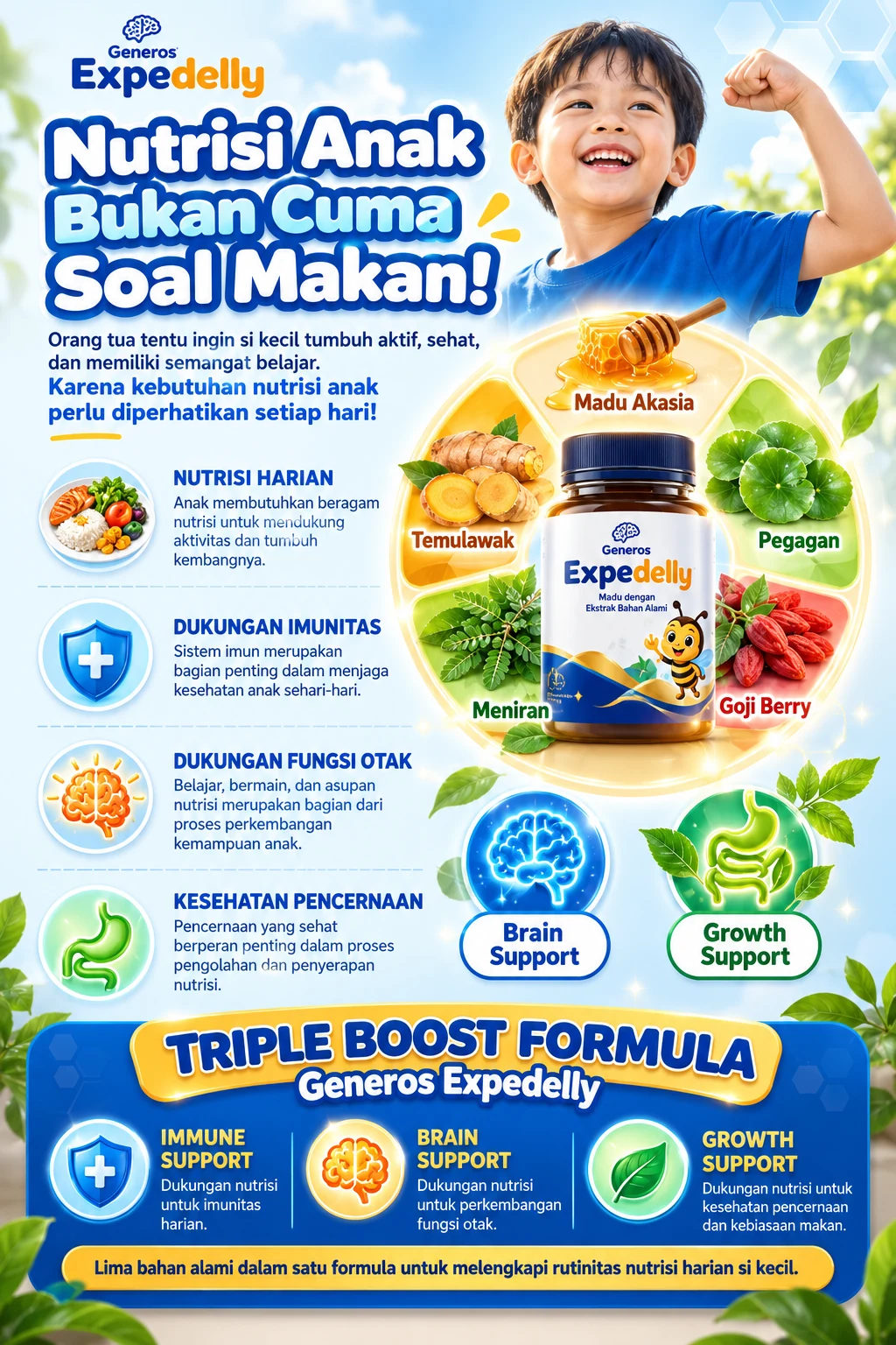 Bahan alami pilihan dalam Generos Expedelly